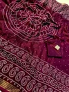 Kt 2114 Mul Cotton Silk Printed Bandhej Sarees